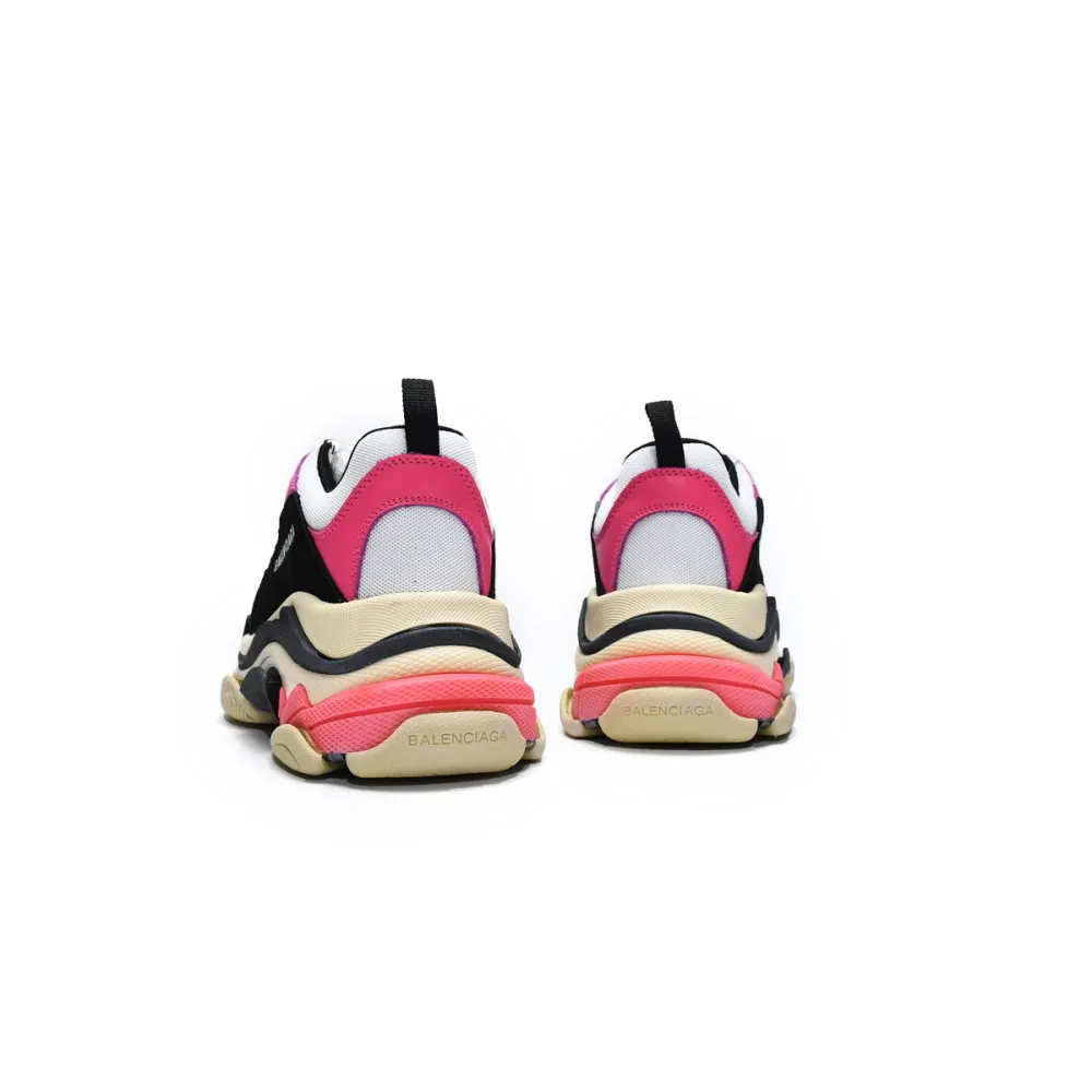 PKGoden Balenciaga Triple S Black Pink 524039 W09O6 5671