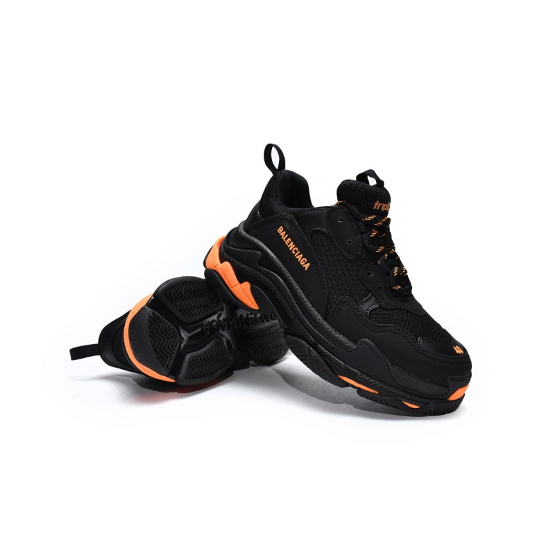 copy of PKGoden Balenciaga Triple S Black Orange 536737 W2FA1 9188