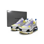 PKGoden Balenciaga Triple S Black Grey Blue 524039 W09OH 8081