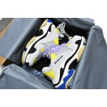 PKGoden Balenciaga Triple S Black Grey Blue 524039 W09OH 8081