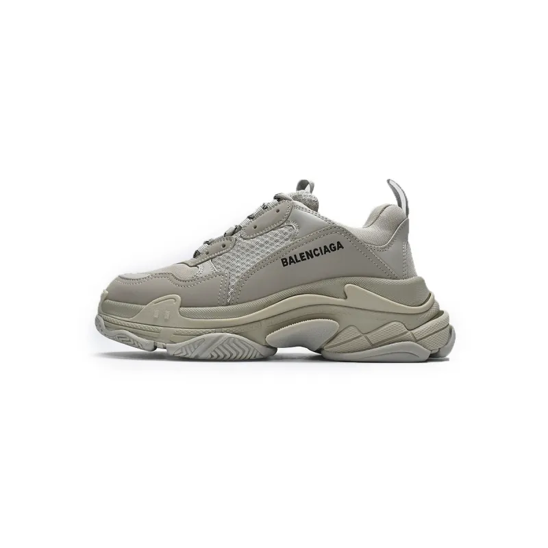 PKGoden Balenciaga Triple S Rice Ash 534737 W2FW1 9700