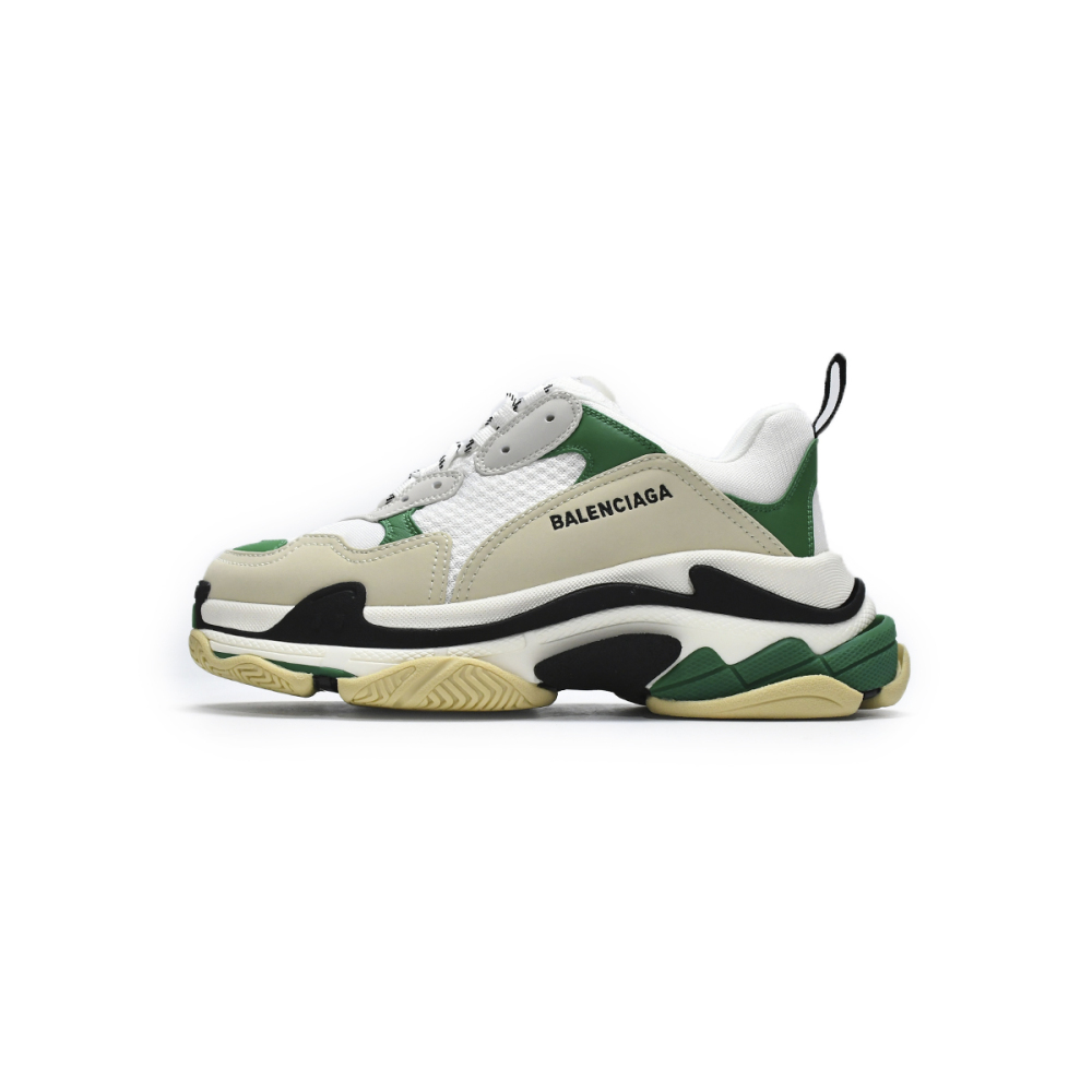 PKGoden Balenciaga Triple S White Green  536737 W09O1 9090