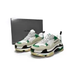 PKGoden Balenciaga Triple S White Green  536737 W09O1 9090