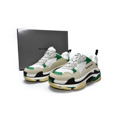 PKGoden Balenciaga Triple S White Green  536737 W09O1 9090 02