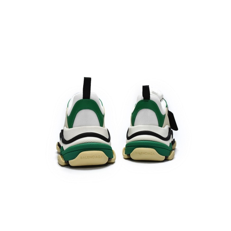 PKGoden Balenciaga Triple S White Green  536737 W09O1 9090