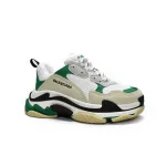 PKGoden Balenciaga Triple S White Green  536737 W09O1 9090