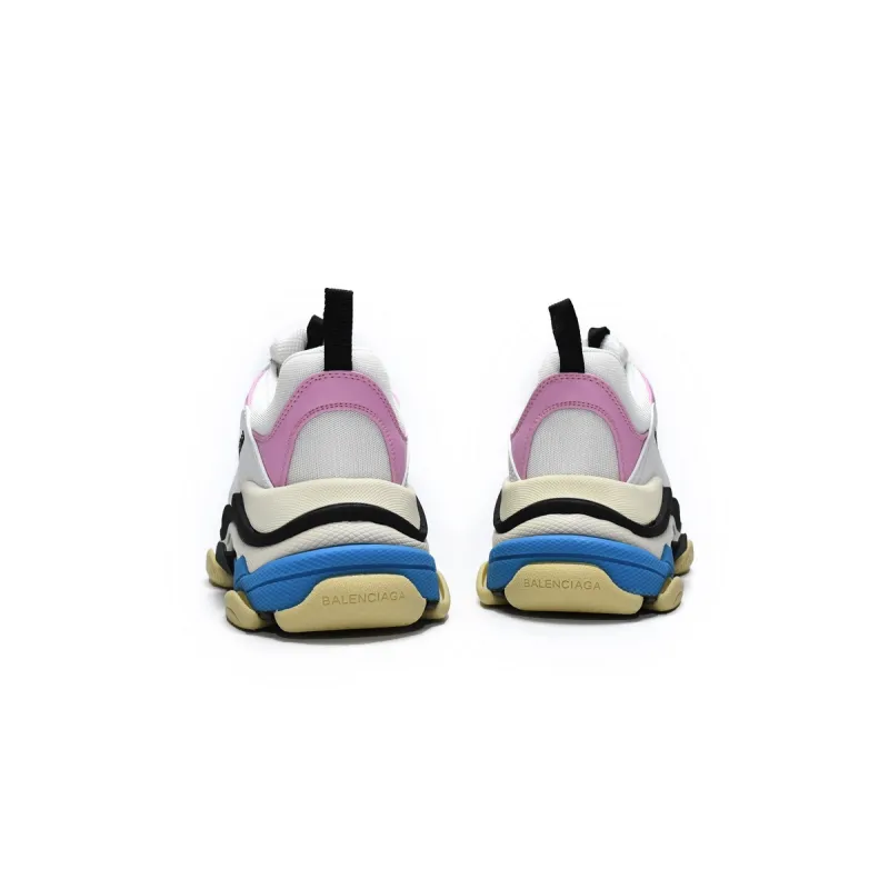 PKGoden Balenciaga Triple S Blue Pink 524039 W09ON 8866