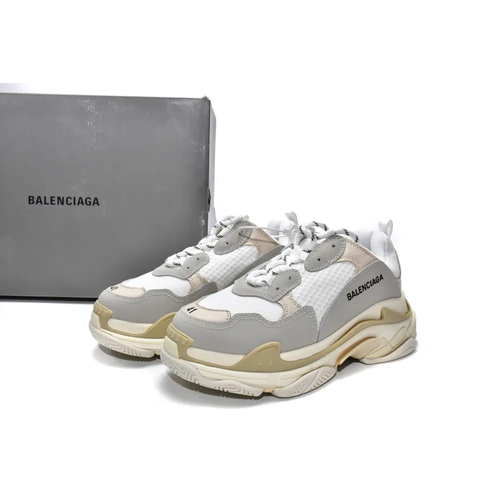 PKGoden Balenciaga Triple S White 534217 W09E1 9000
