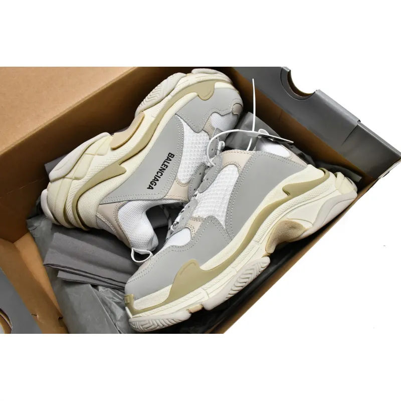 PKGoden Balenciaga Triple S White 534217 W09E1 9000