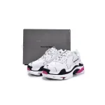 PKGoden Balenciaga Triple S Letter White Rose Red 524039 W2FA4 9155