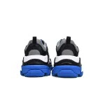 PKGoden Balenciaga Triple S Black White Blue 536737 W2CA1 4124