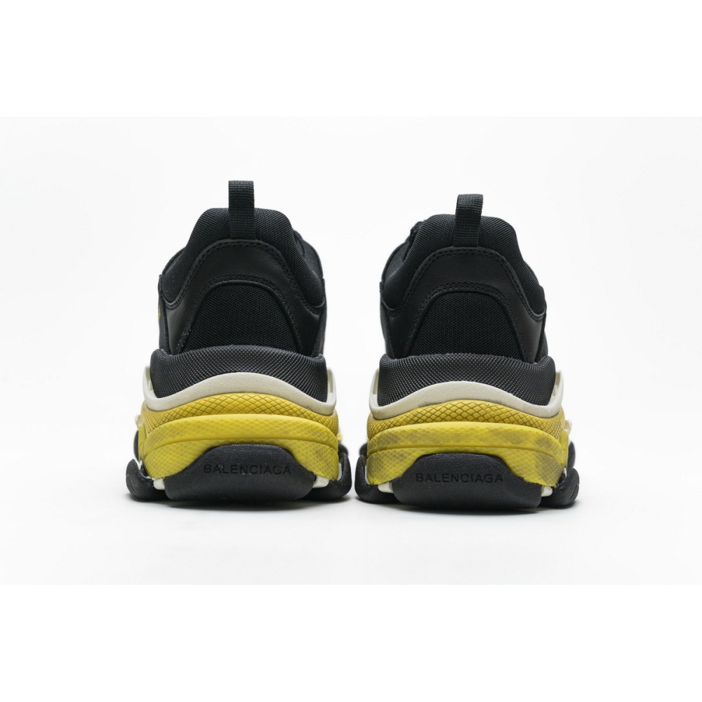 PKGoden Balenciaga Triple S Black Yellow 483513 W06E1 1078