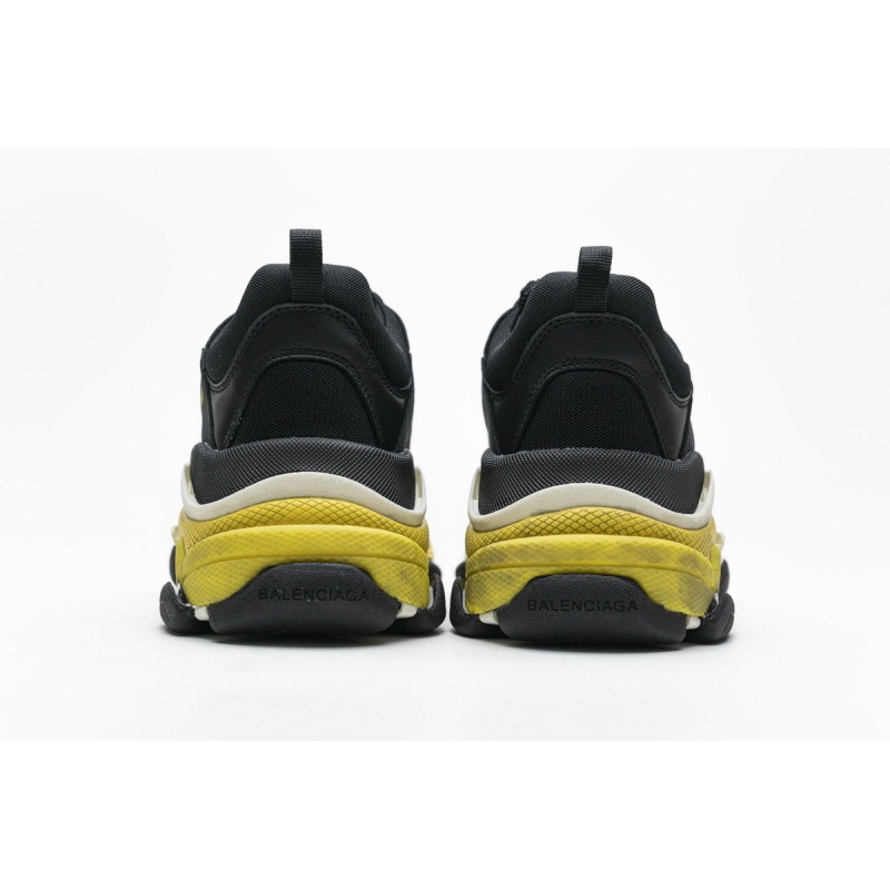 PKGoden Balenciaga Triple S Black Yellow 483513 W06E1 1078