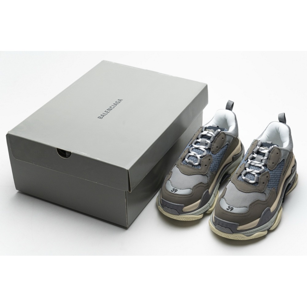 PKGoden Balenciaga Triple S Grey 483513 W06E1 1259