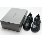 PKGoden Balenciaga  Triple S Letter Fluorescent Yellow 524039 W2FA1 7633