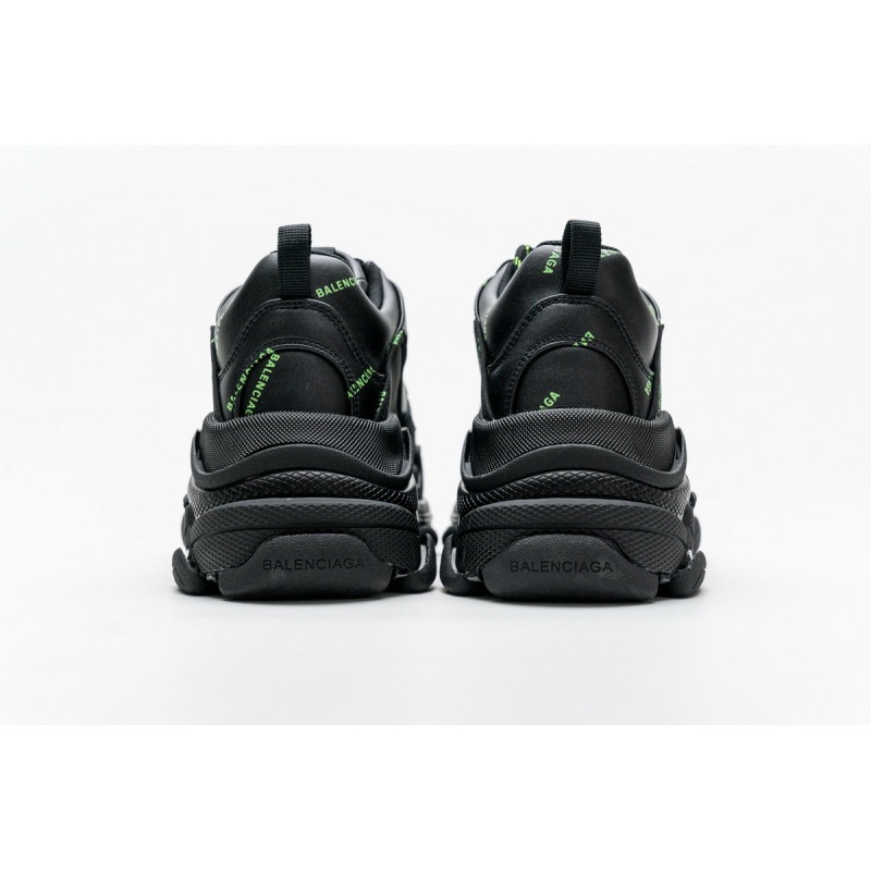 PKGoden Balenciaga  Triple S Letter Fluorescent Yellow 524039 W2FA1 7633