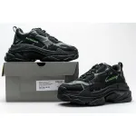 PKGoden Balenciaga  Triple S Letter Fluorescent Yellow 524039 W2FA1 7633