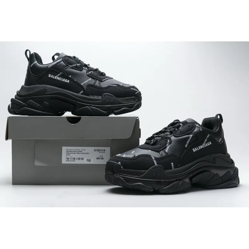 PKGoden Balenciaga Triple S Black 524039 W06E2 2020