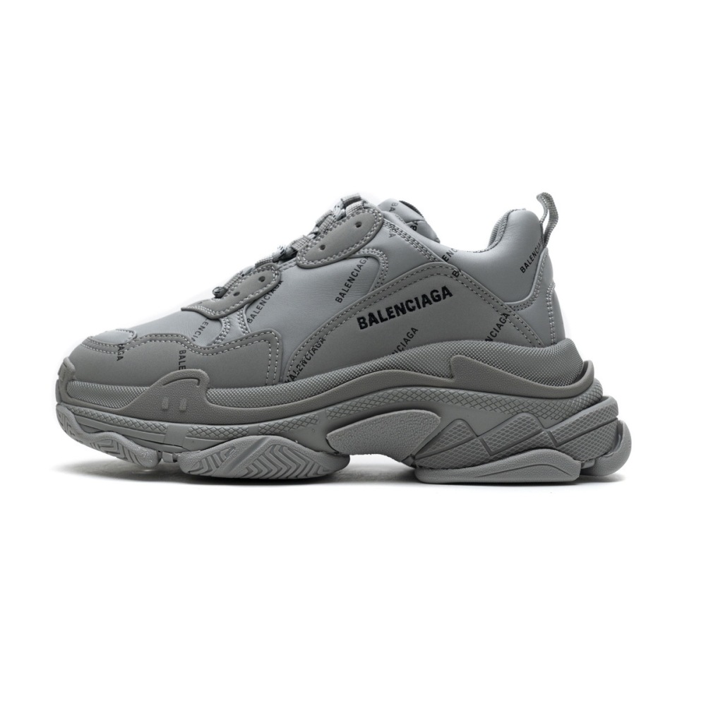 PKGoden Balenciaga Triple S Grey Black 536737 W2FA1 1210
