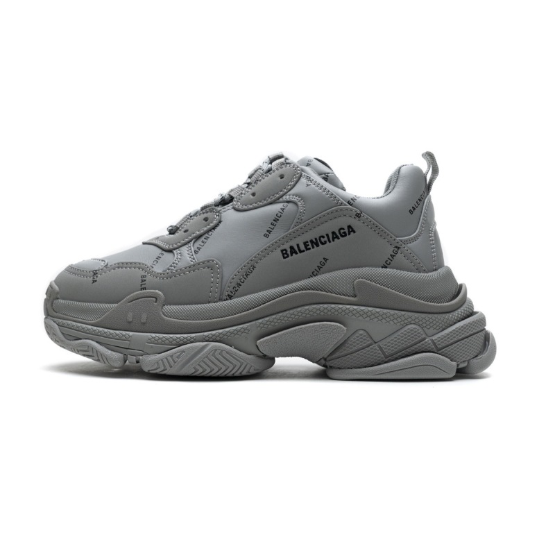 PKGoden Balenciaga Triple S Grey Black 536737 W2FA1 1210