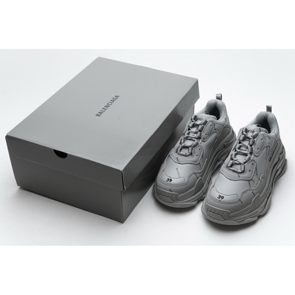 PKGoden Balenciaga Triple S Grey Black 536737 W2FA1 1210