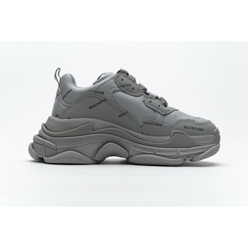 PKGoden Balenciaga Triple S Grey Black 536737 W2FA1 1210