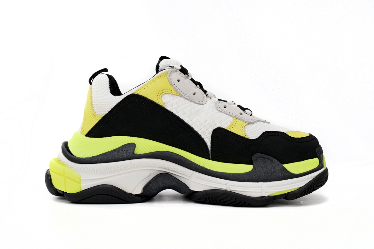 PKGoden Balenciaga 1st Black, White, And Yellow 524039 W09OH 7079