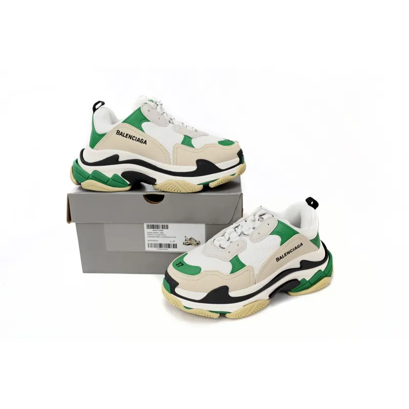 PKGoden Balenciaga 1st Black And White Green 524039 W09O1 9090