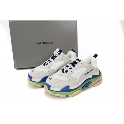 PKGoden Balenciaga 1st Triple White Blue Green 524039 W09E1 1900 02