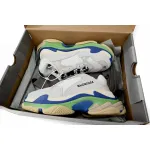 PKGoden Balenciaga 1st Triple White Blue Green 524039 W09E1 1900