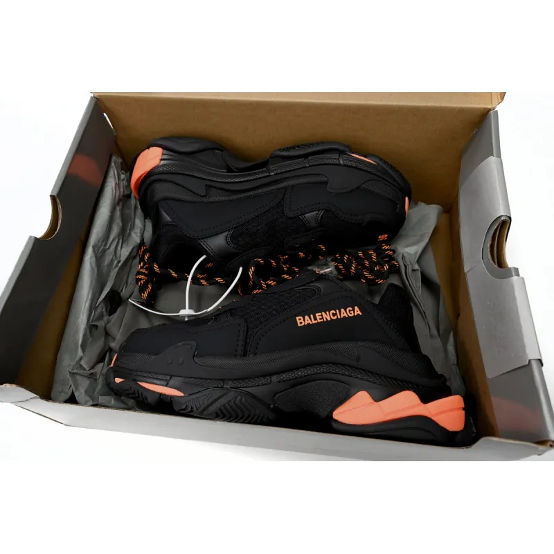 PKGoden Balenciaga 1st Triple Black Orange 524039 W2FA1 9188