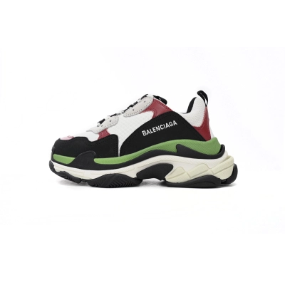 PKGoden Balenciaga 1st Triple White, red, and Green 524039 W090H 7078 01