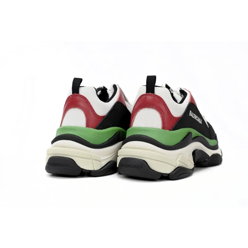 PKGoden Balenciaga 1st Triple White, red, and Green 524039 W090H 7078