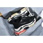 PKGoden Balenciaga 1st Triple S Black Red 533882 W0901 1000
