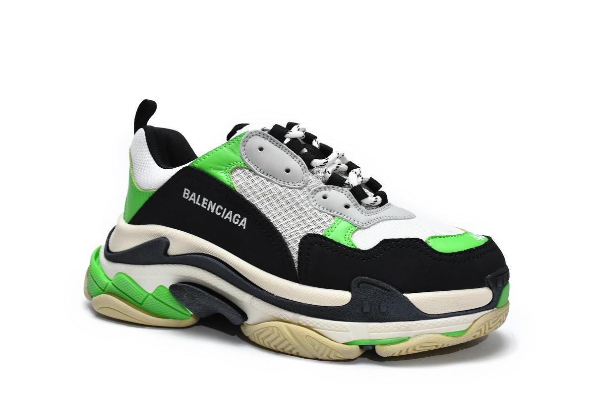 PKGoden Balenciaga 1st  Triple S Electronic Green  512178 W09T1 9000