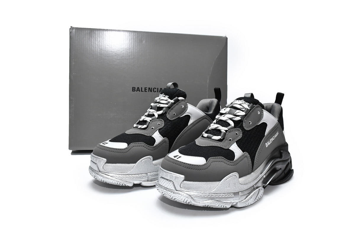 PKGoden Balenciaga 1st Triple S Graded Grey 536737 W2FA1 9108