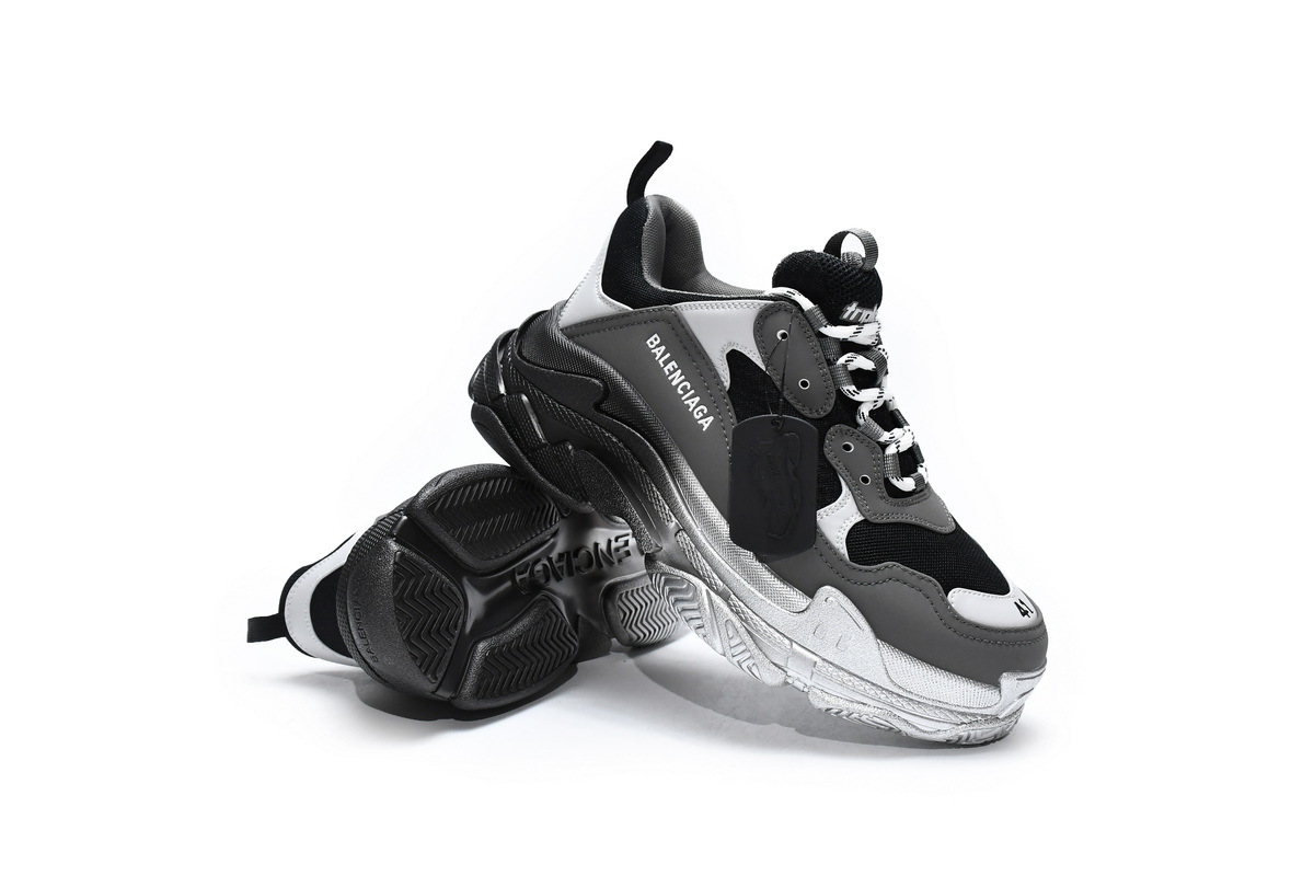PKGoden Balenciaga 1st Triple S Graded Grey 536737 W2FA1 9108