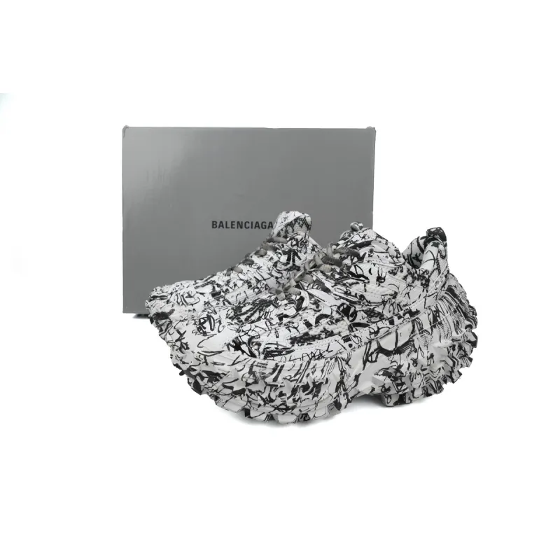 Flash Sale PKGoden Balenciaga Defender Graffiti 685611 W2RAM 9010