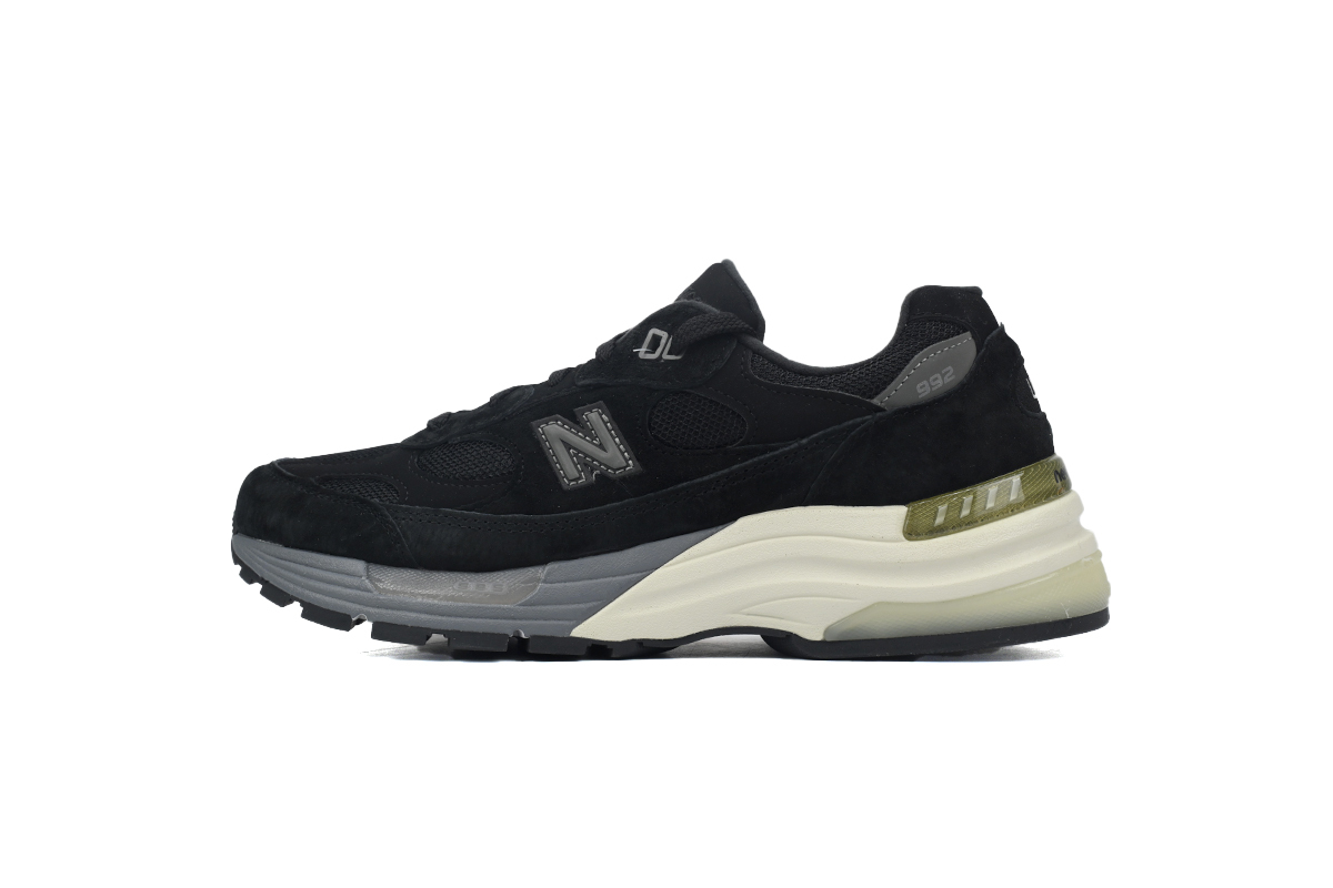 OG New Balance 992 Black Gray White M992BL