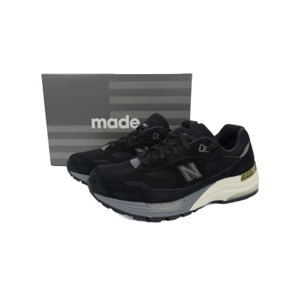 OG New Balance 992 Black Gray White M992BL 02