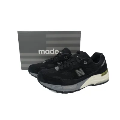 OG New Balance 992 Black Gray White M992BL 02