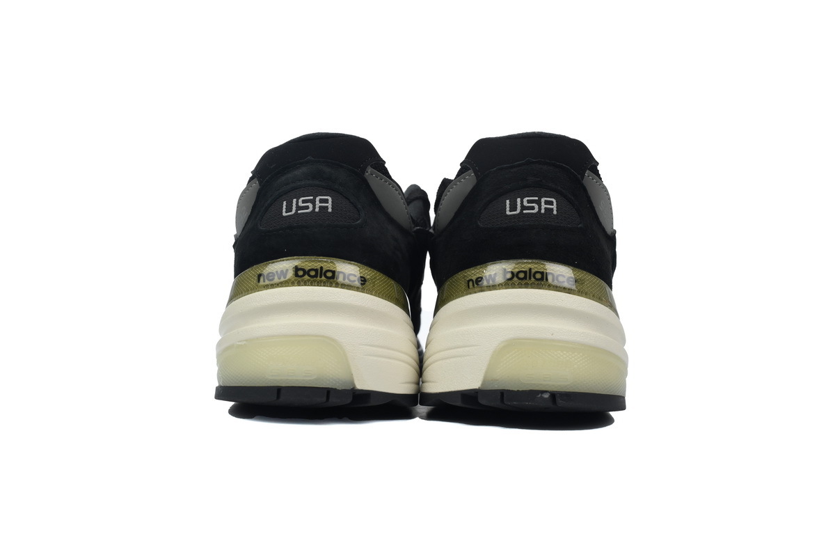 OG New Balance 992 Black Gray White M992BL