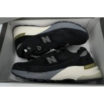 OG New Balance 992 Black Gray White M992BL