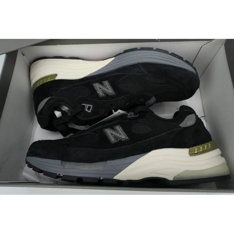 OG New Balance 992 Black Gray White M992BL