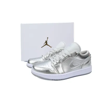 Special Sale Jordan 1 Low WMNS Metallic Silver FN5030-001 02