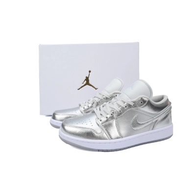 Special Sale Jordan 1 Low WMNS Metallic Silver FN5030-001 02