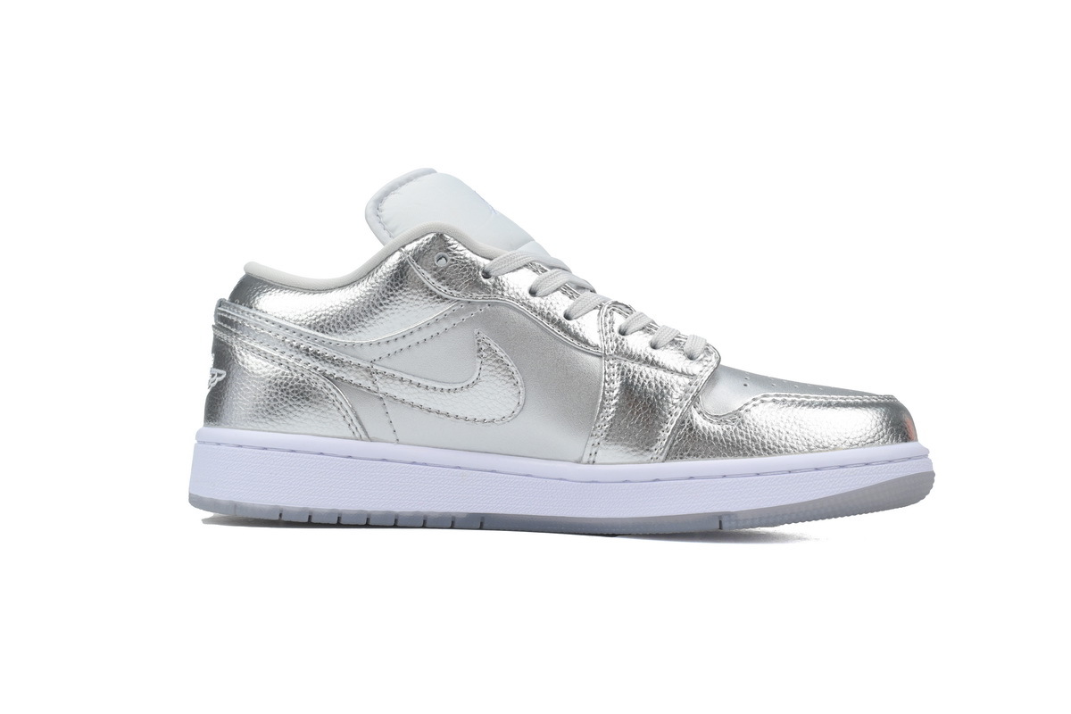 Special Sale Jordan 1 Low WMNS Metallic Silver FN5030-001