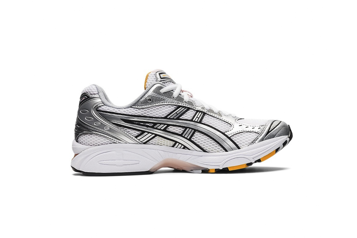 Special Sale ASICS Gel-Kayano 14 White Pure Sliver Orange 1201A019-106
