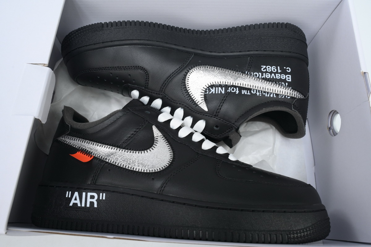 OG OFF White X Air Force 1 ’07 Low MOMA  AV5210-001