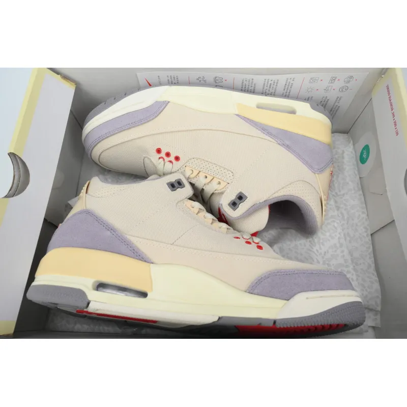 PKGoden Air Jordan 3 Muslin DH7139-100